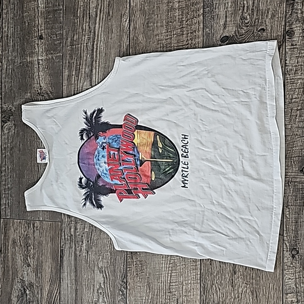 Planet Hollywood Mytle Beach Vintage 90's Tank Top